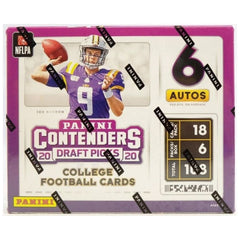 2020 Panini Contenders Draft Picks Football Hobby Box