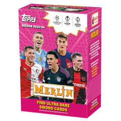 2023/24 Topps Merlin UEFA Club Competitions Soccer Blaster Box