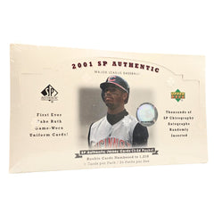 2001 Upper Deck SP Authentic Baseball Hobby Box