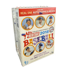 2018 Topps Heritage Baseball Blaster Box