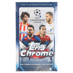 2019/20 Topps Chrome UEFA Champions League Soccer Hobby Box