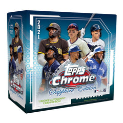 2021 Topps Chrome Sapphire Edition Baseball Box
