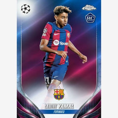 2023/24 Topps Chrome UEFA Club Competitions Soccer Jumbo Box