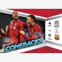 2023/24 Topps Finest UEFA Club Competitions Hobby Box