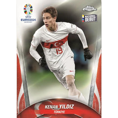 2023/24 Topps Chrome UEFA Euro Soccer Hobby Box