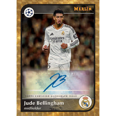 2024/25 Topps Merlin Chrome UEFA Club Competitions Soccer Hobby Box