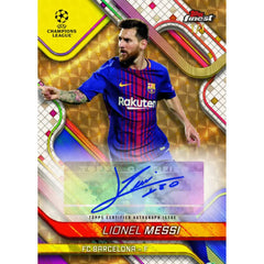 2024/25 Topps Finest UEFA Club Competitions Soccer Hobby Box