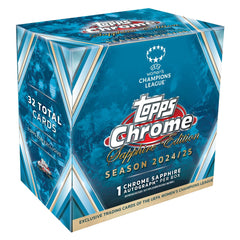 2024/25 Topps Chrome Sapphire UEFA Women's Champions League Box