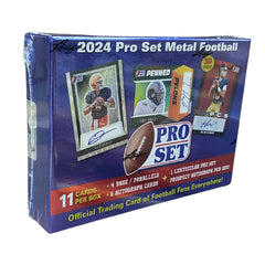 2024 Leaf Pro Set Metal Football Hobby Box