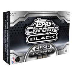 2025/26 Topps Chrome Black Basketball Hobby Box