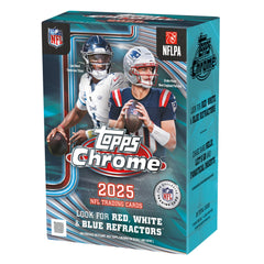 2025 Topps Chrome Football Blaster Box