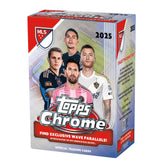 2025 Topps Chrome MLS Soccer Blaster Box