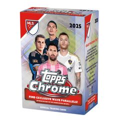 2025 Topps Chrome MLS Soccer Blaster Box
