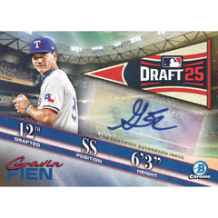 2025 Bowman Draft Baseball Hobby Box