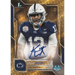 2025 Bowman University Chrome Football Mega Box