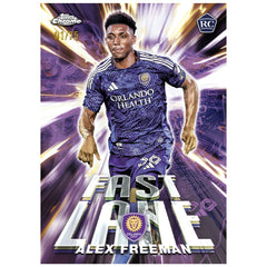 2025 Topps Chrome MLS Soccer Hanger Box
