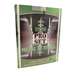 2026 Leaf Pro Set Metal Football Hobby Box