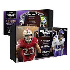 2026 Pulse Stratos Football Hobby Max Edition Box (Presell)