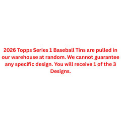 2026 Topps Series 1 Baseball Tin