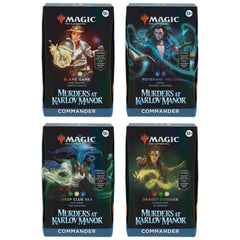 Magic The Gathering Murders at Karlov Manor Commander Deck (4 Decks)