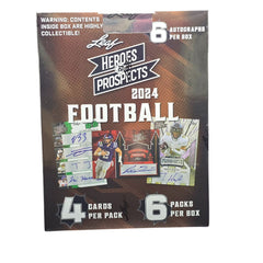 2024 Leaf Heroes & Prospects Football Hobby Box
