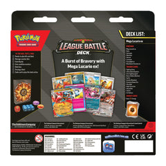 Pokemon Mega Lucario Ex League Battle Deck