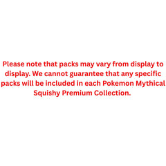Pokemon Mythical Squishy Premium Collection
