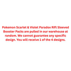 Pokemon Scarlet & Violet Paradox Rift Sleeved Booster Pack