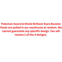 Pokemon Sword & Shield Brilliant Stars Booster Pack