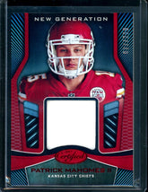 2017 Panini Certified Patrick Mahomes II Rookie New Generation Patch /299 *Condition*