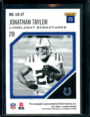 2021 Panini Illusions Jonathan Taylor Limelight Signatures Auto /199 Colts