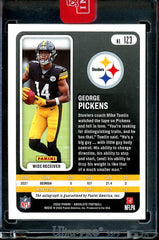 2022 Panini Absolute George Pickens Rookie Purple Rain Auto /5 Steelers