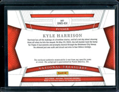 2023 Panini National Treasures Kyle Harrison "San Fran" Patch Auto /99 Giants