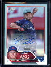 2023 Topps Chrome Justin Steele Rookie ASG Auto Cubs
