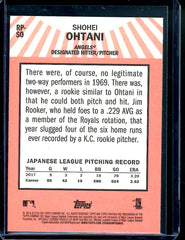 2018 Topps Heritage Shohei Ohtani Rookie Performers Angels
