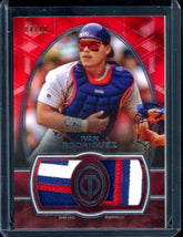 2019 Topps Tribute Ivan Rodriguez Game-Used Patch Red /10 Rangers