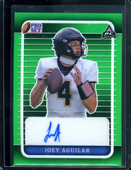 2023 Leaf Pro Set Metal Joey Aguilar Rookie Auto Green /5
