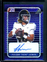 2023 Leaf Pro Set Metal Julian "JuJu" Lewis Rookie Auto Purple Mojo /10