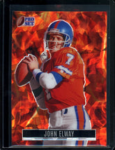 2023 Leaf Pro Set Metal John Elway Orange Ice 1/1 Broncos
