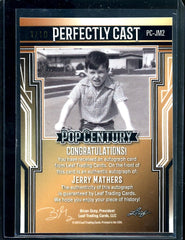 2023 Leaf Pop Century Jerry Mathers Perfectly Cast Auto Blue /10
