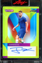 2022 Leaf Vivid Soccer Jorginho Auto /10