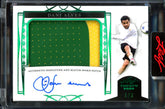 2022 Leaf Trinity Soccer Dani Alves Patch Auto Green /8