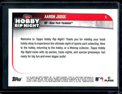 2024 Topps Hobby Rip Night Aaron Judge /10 Yankees