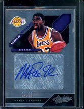 2012/13 Panini Absolute Magic Johnson Marks of Fame Auto /49 Lakers