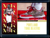 2022/23 Panini Noir Damian Lillard Sneaker Spotlight /99 Trail Blazers