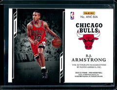 2022/23 Panini Noir B.J. Armstrong Auto /99 Bulls