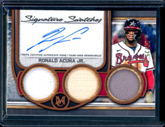2023 Topps Museum Ronald Acuna Jr. Patch Auto /25 Braves