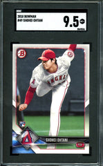 2018 Bowman Shohei Ohtani Rookie SGC 9.5 Angels
