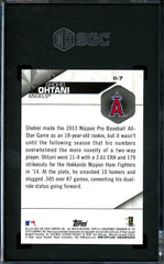 2018 Topps Shohei Ohtani Rookie Instant Impact SGC 10 Angels