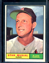 1961 Topps Stan Musial #290 Cardinals